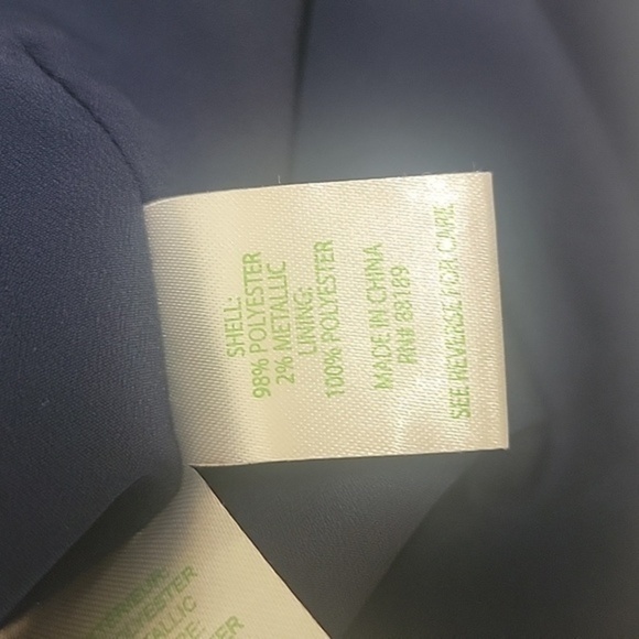 LILLY PULITZER DARK NAVY DRESS‎ (sz 2) - Picture 6 of 8